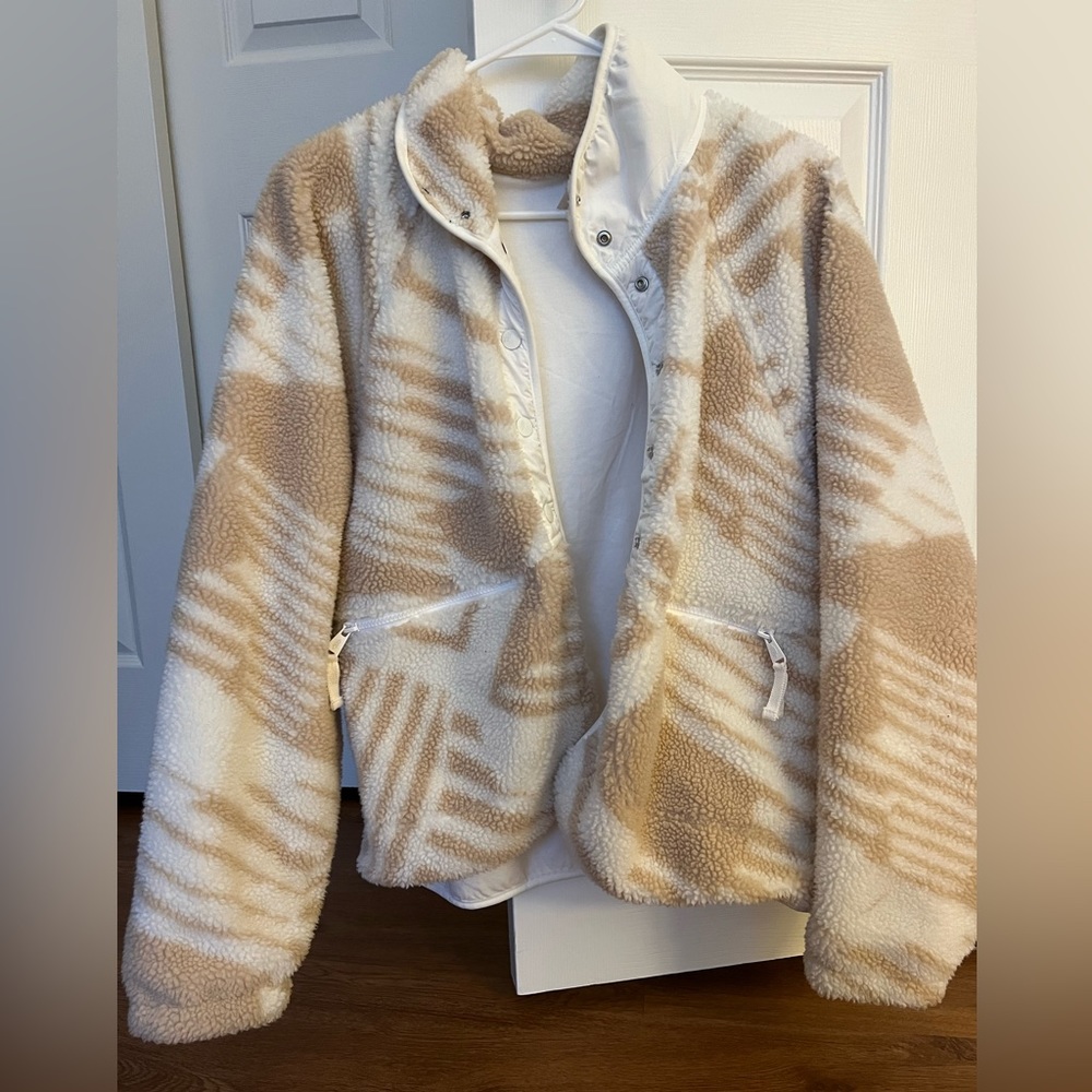 Free People Movement Hit the Slopes Fleece Jacket-Snow Combo